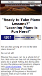 Mobile Screenshot of choose-piano-lessons.com